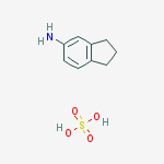 2,3-dihydro-1H-inden-5-amine sulfate