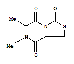 3H-Thiazolo[3,4-a]pyrazine-3,5,8-trione,tetrahydro-6,7-dimethyl-