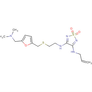 1,2,5-Thiadiazole-3,4-diamine,N-[2-[[[5-[(dimethylamino)methyl]-2-furanyl]methyl]thio]ethyl]-N'-2-propenyl-, 1,1-dioxide