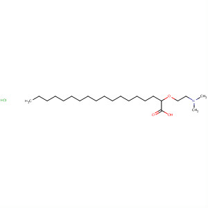Octadecanoic acid, 2-[2-(dimethylamino)ethoxy]-, hydrochloride