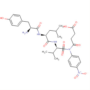 D-Valinamide,N-(3-carboxy-1-oxopropyl)-D-tyrosyl-L-leucyl-N-(4-nitrophenyl)-