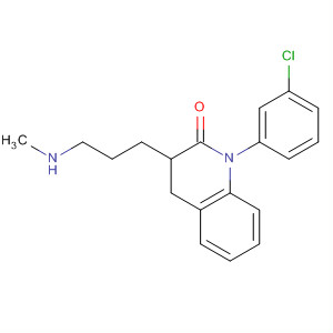 2(1H)-Quinolinone,1-(3-chlorophenyl)-3,4-dihydro-3-[3-(methylamino)propyl]-