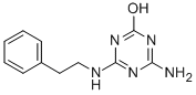 4-AMINO-6-[(2-PHENYLETHYL)AMINO]-1,3,5-TRIAZIN-2-OL