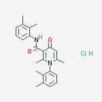 N,1-bis(2,3-dimethylphenyl)-2,6-dimethyl-4-oxo-1,4-dihydropyridine-3-carboxamide hydrochloride