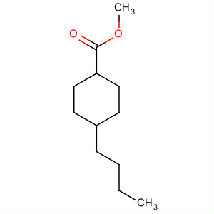 Cyclohexanecarboxylic acid, 4-butyl-, methyl ester, cis-