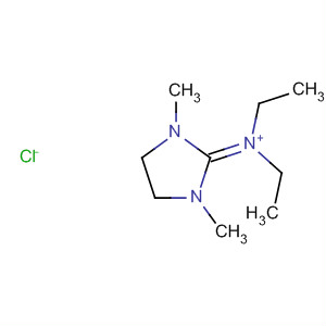 Ethanaminium, N-(1,3-dimethyl-2-imidazolidinylidene)-N-ethyl-, chloride