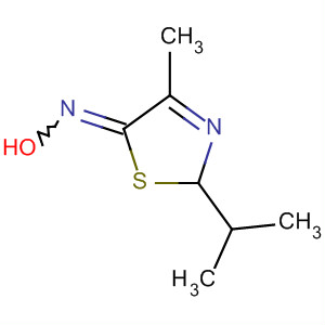 5(2H)-Thiazolone, 4-methyl-2-(1-methylethyl)-, oxime