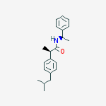 (S,R)-N-(1-Phenylethyl) Ibuprofen Amide