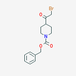 4-(2-bromoacetyl)piperidine-1-carboxylic acid benzyl ester