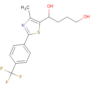 1,4-Butanediol, 1-[4-methyl-2-[4-(trifluoromethyl)phenyl]-5-thiazolyl]-