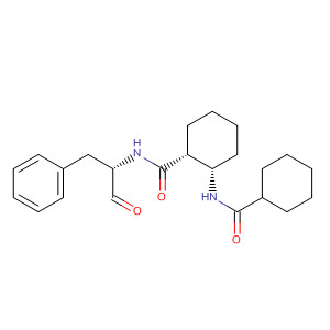 Cyclohexanecarboxamide,2-[(cyclohexylcarbonyl)amino]-N-[(1S)-1-formyl-2-phenylethyl]-, (1R,2S)-