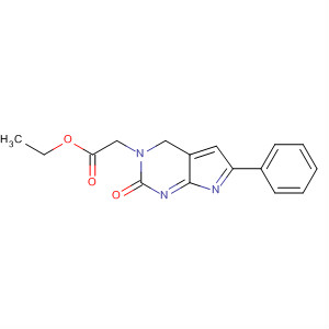 3H-Pyrrolo[2,3-d]pyrimidine-3-acetic acid, 1,2-dihydro-2-oxo-6-phenyl-,ethyl ester