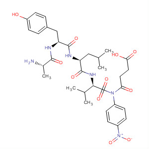 D-Valinamide,N-(3-carboxy-1-oxopropyl)-D-alanyl-D-tyrosyl-D-leucyl-N-(4-nitrophenyl)-