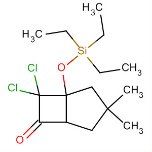 Bicyclo[3.2.0]heptan-6-one,7,7-dichloro-3,3-dimethyl-1-[(triethylsilyl)oxy]-