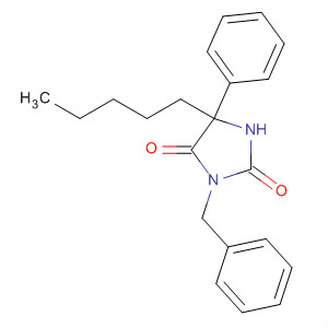 2,4-Imidazolidinedione, 5-pentyl-5-phenyl-3-(phenylmethyl)-