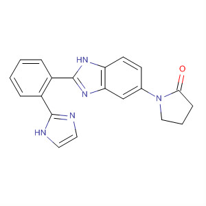 2-Pyrrolidinone,1-[2-[2-(1H-imidazol-2-yl)phenyl]-1H-benzimidazol-5-yl]-