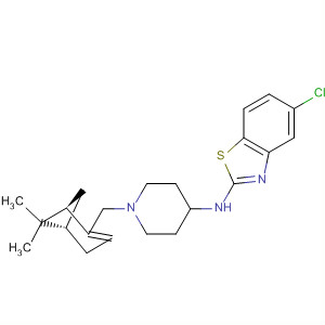 2-Benzothiazolamine,5-chloro-N-[1-[[(1R,5S)-6,6-dimethylbicyclo[3.1.1]hept-2-en-2-yl]methyl]-4-piperidinyl]-