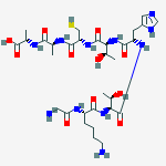 L-Alanine, glycyl-L-lysyl-L-threonyl-L-histidyl-L-threonyl-L-cysteinyl-L-alanyl-