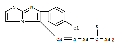 6-(4-chlorophenyl)imidazo[2,1-b][1,3]thiazole-5-carbaldehyde thiosemicarbazone