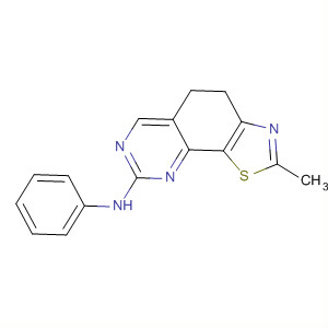 Thiazolo[4,5-h]quinazolin-8-amine, 4,5-dihydro-2-methyl-N-phenyl-