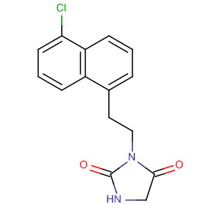 2,4-Imidazolidinedione, 3-[2-(5-chloro-1-naphthalenyl)ethyl]-