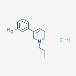 3-(1-propyl-1,2,5,6-tetrahydropyridin-3-yl)phenol hydrochloride