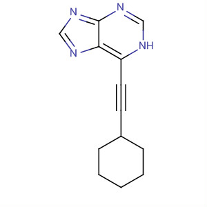 1H-Purine, 6-(cyclohexylethynyl)-