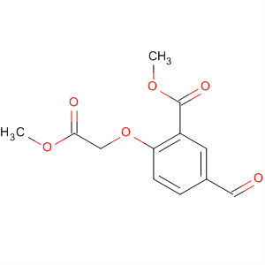 Benzoic acid, 5-formyl-2-(2-methoxy-2-oxoethoxy)-, methyl ester