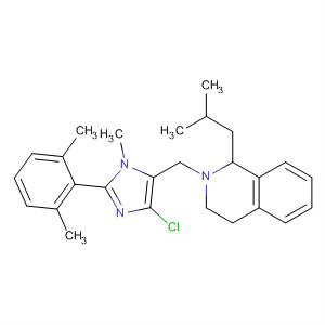 Isoquinoline,2-[[4-chloro-2-(2,6-dimethylphenyl)-1-methyl-1H-imidazol-5-yl]methyl]-1,2,3,4-tetrahydro-1-(2-methylpropyl)-