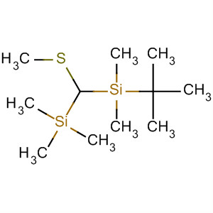 Silane, (1,1-dimethylethyl)dimethyl[(methylthio)(trimethylsilyl)methyl]-