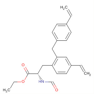 Phenylalanine, 4-ethenyl-a-[(4-ethenylphenyl)methyl]-N-formyl-, ethylester