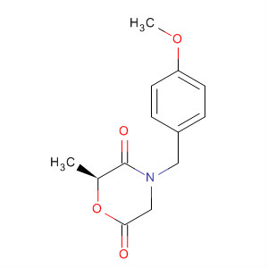2,5-Morpholinedione, 4-[(4-methoxyphenyl)methyl]-6-methyl-, (6S)-