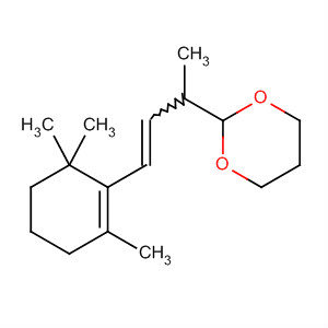 1,3-Dioxane,2-[1-methyl-3-(2,6,6-trimethyl-1-cyclohexen-1-yl)-2-propenyl]-