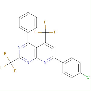 Pyrido[2,3-d]pyrimidine,7-(4-chlorophenyl)-4-phenyl-2,5-bis(trifluoromethyl)-