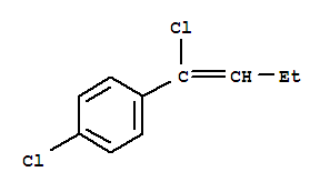 1-chloro-4-(1-chloro-1-butenyl)benzene