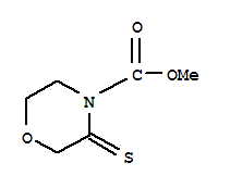 4-Morpholinecarboxylic  acid,  3-thioxo-,  methyl  ester