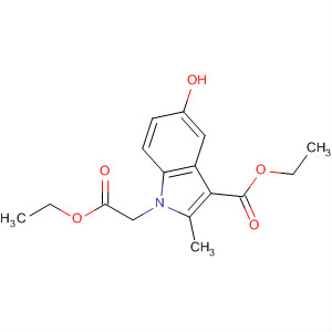 1H-Indole-1-acetic acid, 3-(ethoxycarbonyl)-5-hydroxy-2-methyl-, ethylester