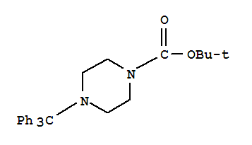 TERT-BUTYL 4-TRITYLPIPERAZINE-1-CARBOXYLATE