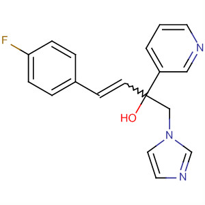 3-Pyridinemethanol,
a-[2-(4-fluorophenyl)ethenyl]-a-(1H-imidazol-1-ylmethyl)-
