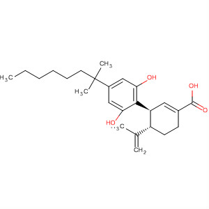 1-Cyclohexene-1-carboxylic acid,3-[4-(1,1-dimethylheptyl)-2,6-dihydroxyphenyl]-4-(1-methylethenyl)-,(3S,4S)-