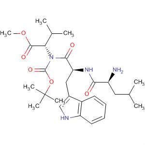 L-Valine, N-[(1,1-dimethylethoxy)carbonyl]-L-leucyl-L-tryptophyl-, methylester