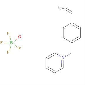 Pyridinium, 1-[(4-ethenylphenyl)methyl]-, tetrafluoroborate(1-)