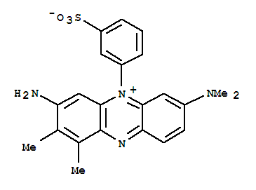 3-amino-1,2-dimethyl-7-(dimethylamino)-5-(3-sulphonatophenyl)phenazinium