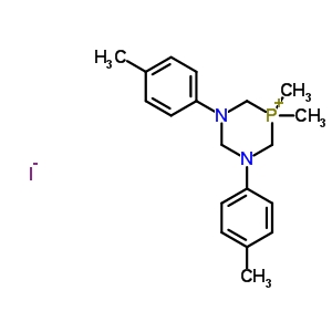 1,3,5-Diazaphosphorinium, 1,3-bis(4-methylphenyl)-5,5-dimethyl-, iodid e