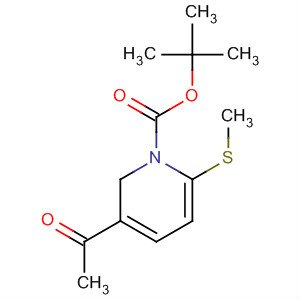 1(2H)-Pyridinecarboxylic acid, 3-acetyl-6-(methylthio)-,1,1-dimethylethyl ester