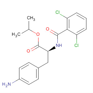 L-Phenylalanine, 4-amino-N-(2,6-dichlorobenzoyl)-, 1-methylethyl ester