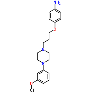 4-{3-[4-(3-methoxyphenyl)piperazin-1-yl]propoxy}aniline