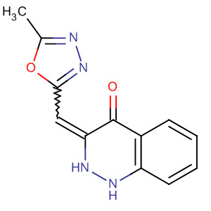 2(1H)-Quinoxalinone,3,4-dihydro-3-[(5-methyl-1,3,4-oxadiazol-2-yl)methylene]-