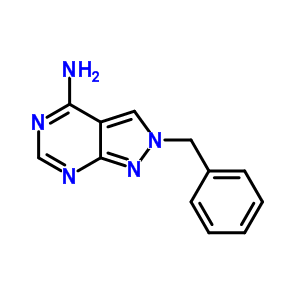 4-AMINO-2-BENZYL-2H-PYRAZOLO[3,4-D]PYRIMIDINE