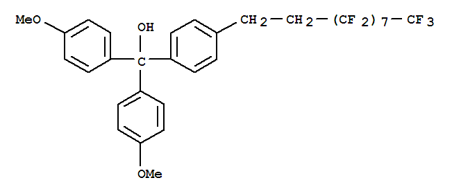 1,1-Di-(4-methoxyphenyl)-1-[4-(1H,1H,2H,2H-perfluorodecyl)phenyl]methanol
